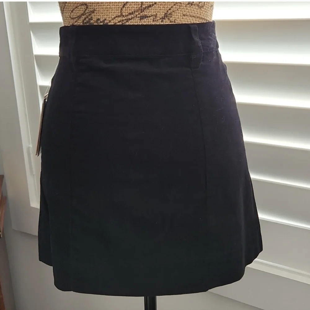 Copper Key Micro-Cord Mini Skirt - Picture 5 of 7